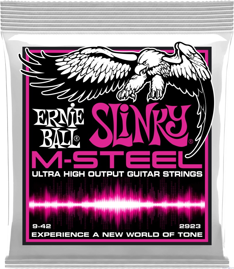 Ernie Ball 2923 M-Steel Super Slinky Electric Guitar Strings