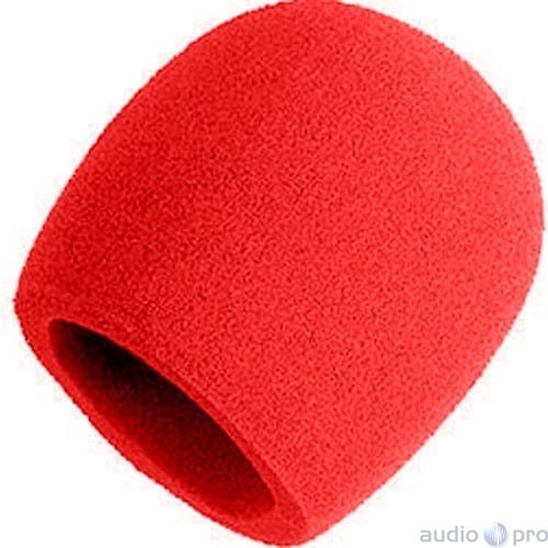 Shure A58WS Microphone Windscreen Red