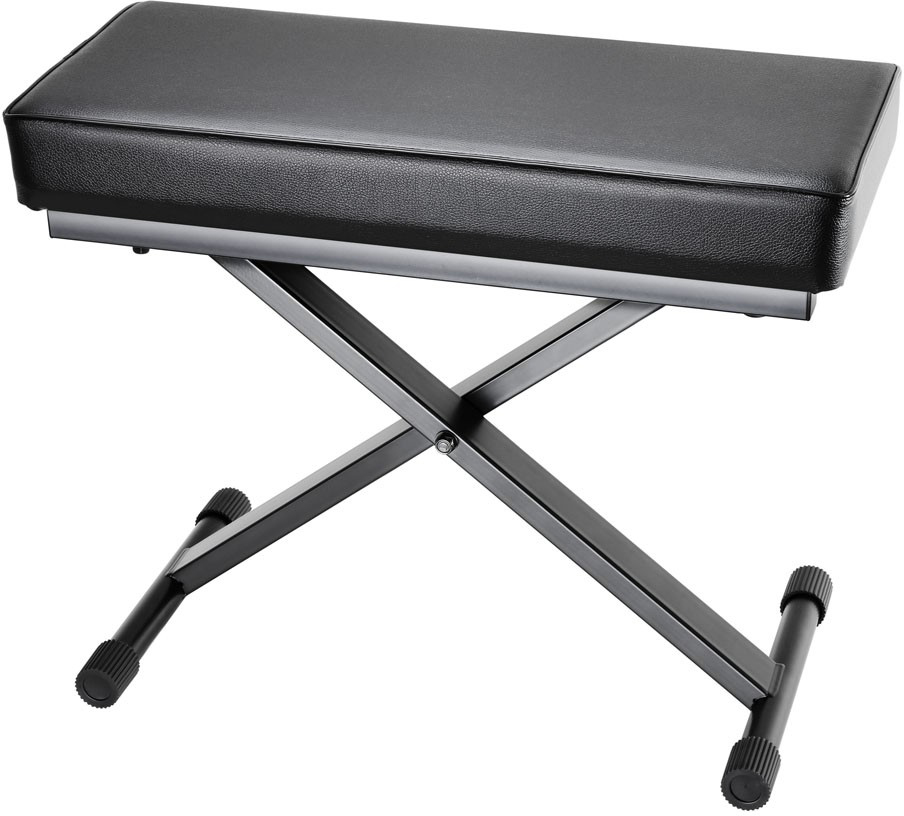 Adam Hall SKT 17 Folding Keyboard Bench with Extra Thick Padding