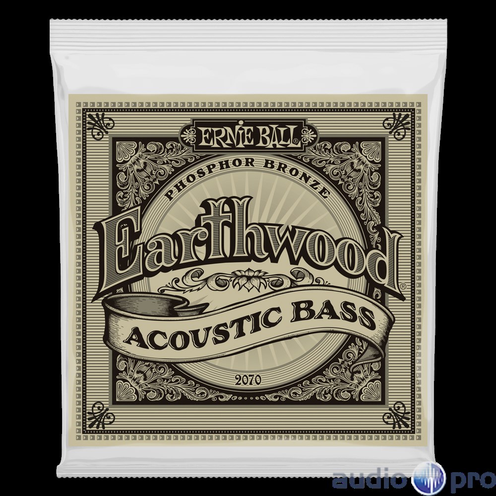 Ernie Ball Earthwood Phosphor Bronze Acoustic Bass Strings, .045-.095