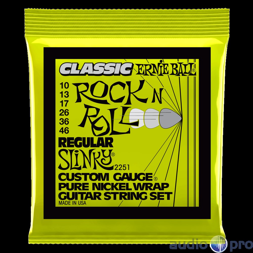 Ernie Ball Classic Rock N Roll Pure Nickel Regular Slinky