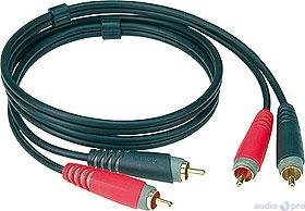 Klotz AT-CC0100 Audio Cable 2 x RCA to 2 x RCA 1 m