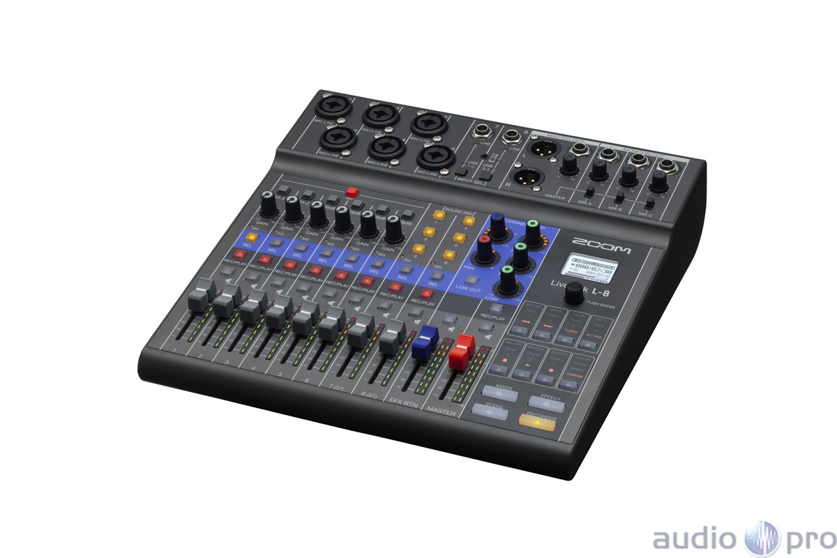 Zoom LiveTrak L-8