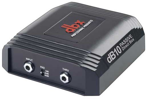 dbx db10 Passive Direct Box