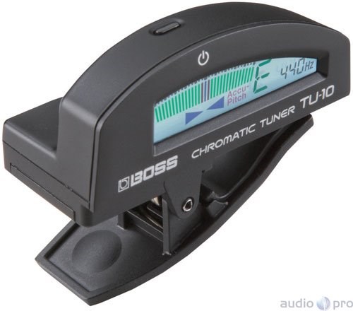 Boss TU-10 Black Clip-On Chromatic Tuner