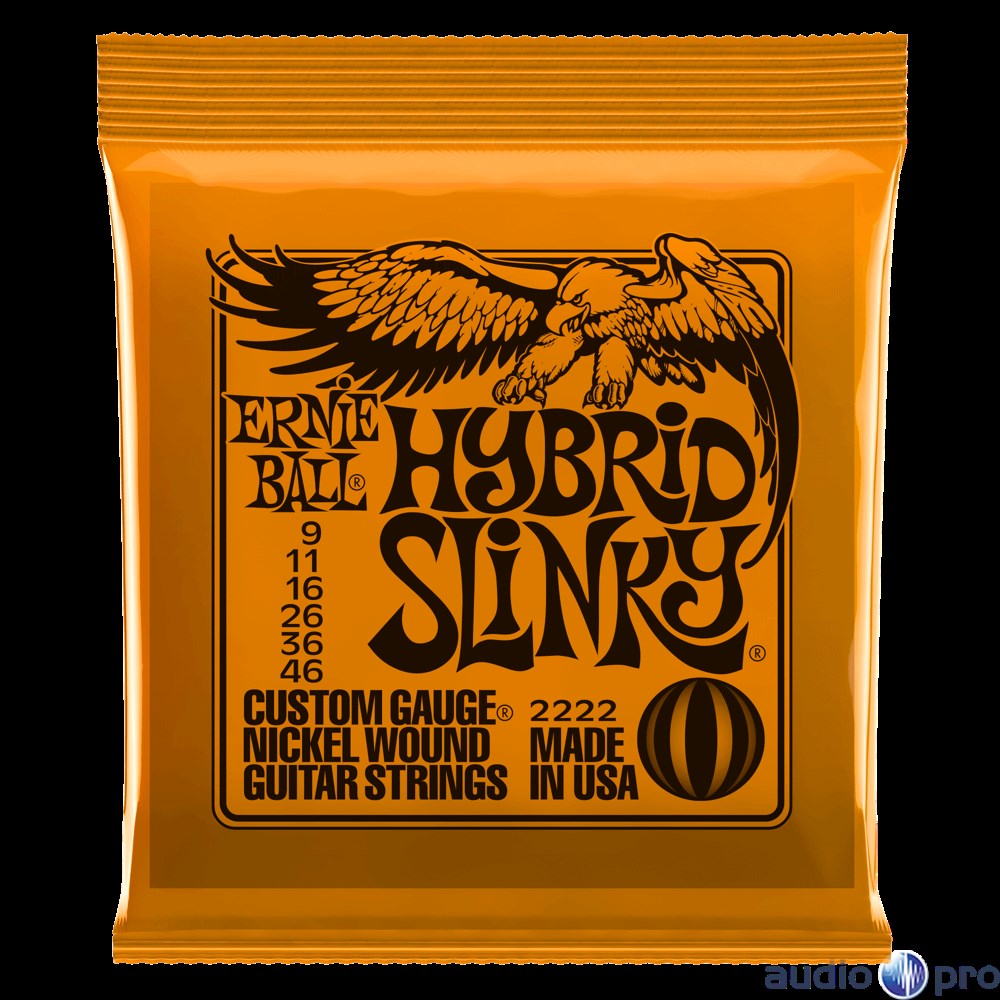 Ernie Ball 2222 Nickel Hybrid Slinky Electric Guitar Strings