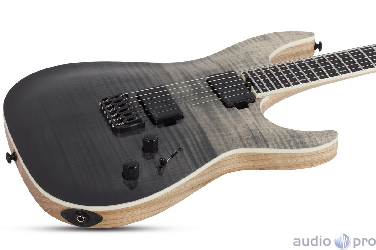 Schecter C-1 SLS Elite Black Fade Burst