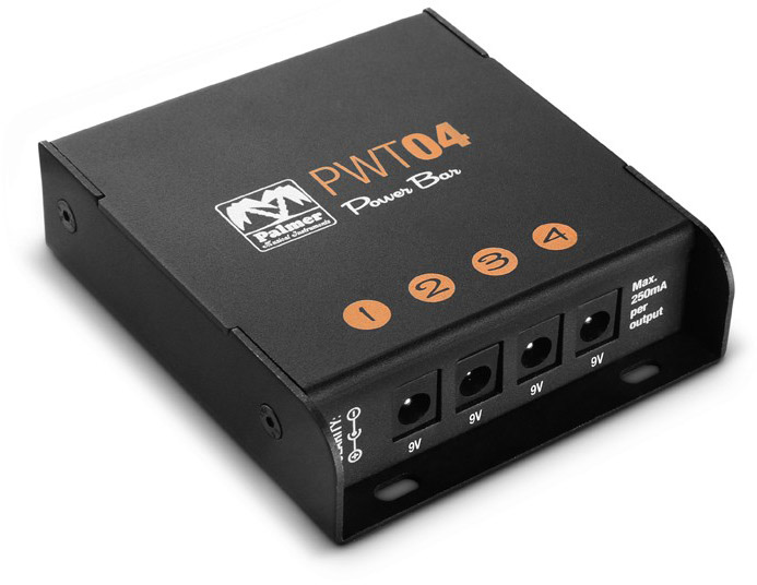 Palmer PWT 04 Universal Pedalboard Power Supply 4-Outputs