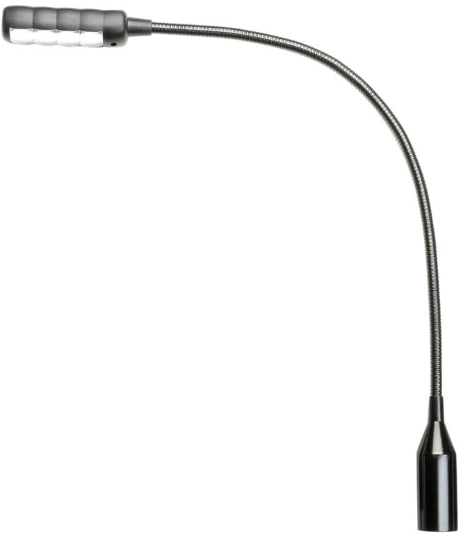 Adam Hall SLED 1 ULTRA XLR 4 4-pin XLR Gooseneck Light with 4 COB LEDs