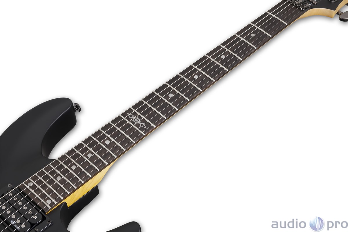 Schecter C-1 FR SGR by Schecter Midnight Satin Black
