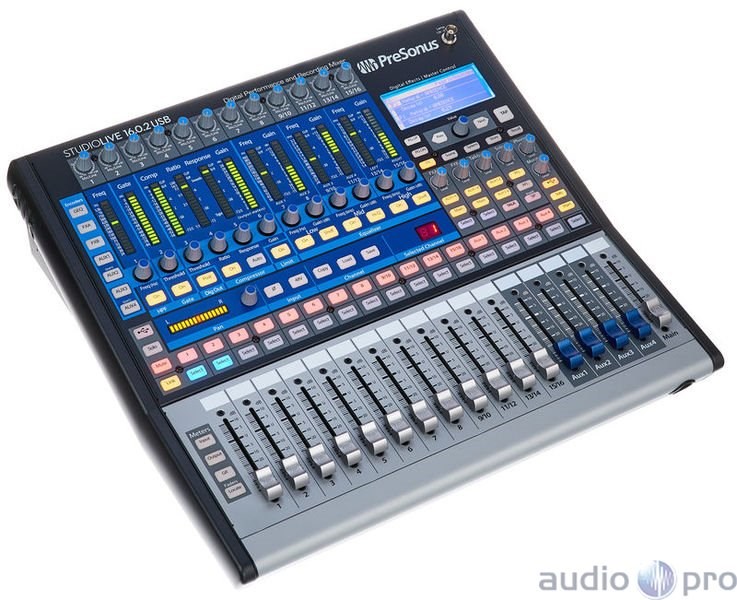 PreSonus StudioLive 16.0.2 USB Digital Console Mixer