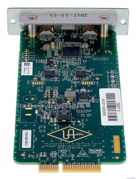 Universal Audio Apollo Thunderbolt 3 Option Card