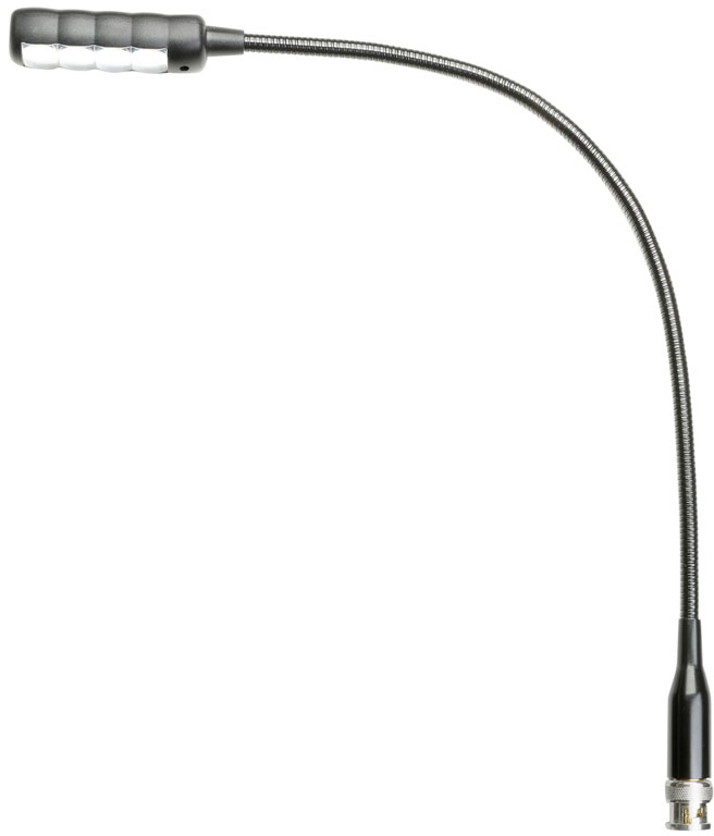 Adam Hall Stands SLED 1 ULTRABNC Gooseneck Lamp with 4 LEDs