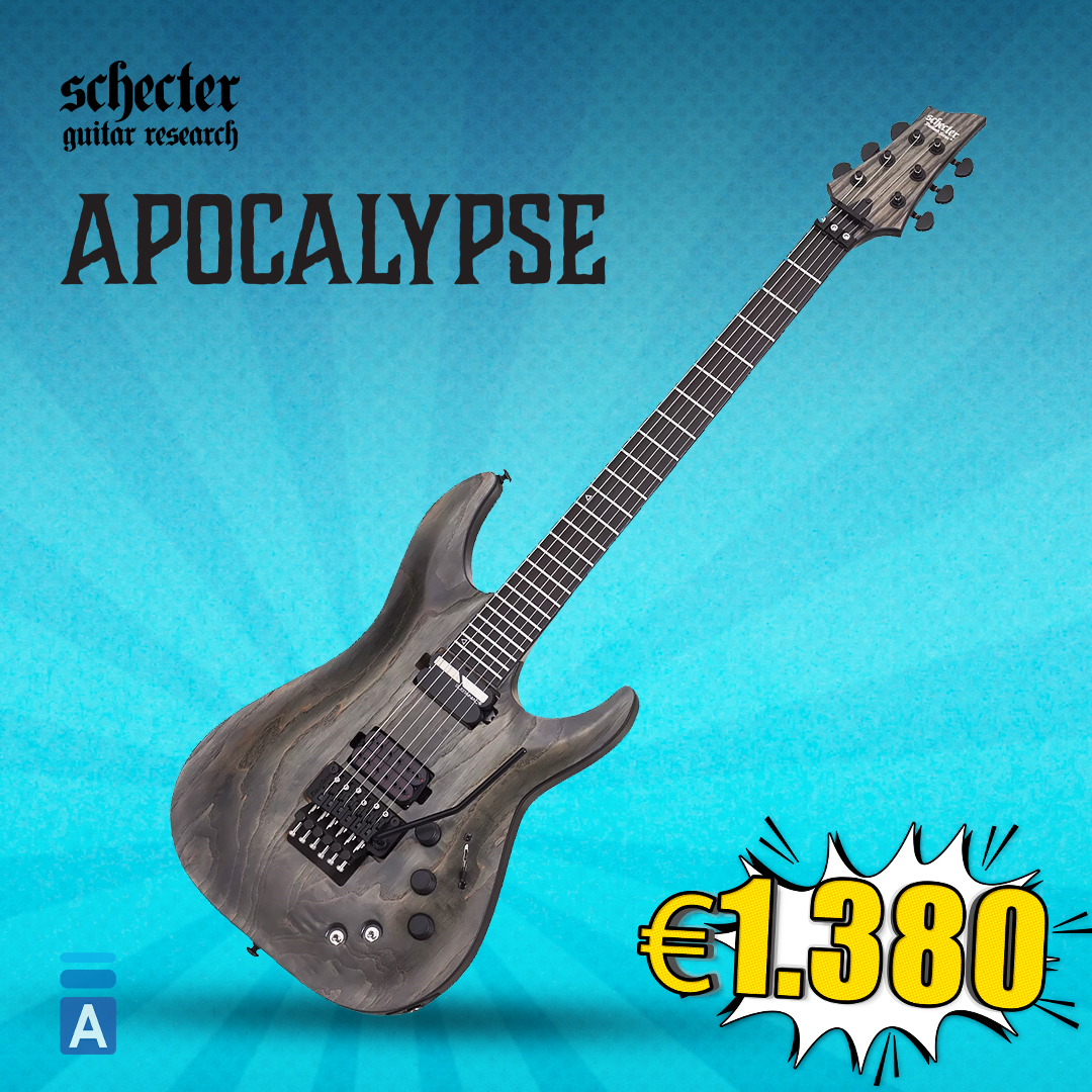 Schecter C-1 FR-S Apocalypse Rust Grey