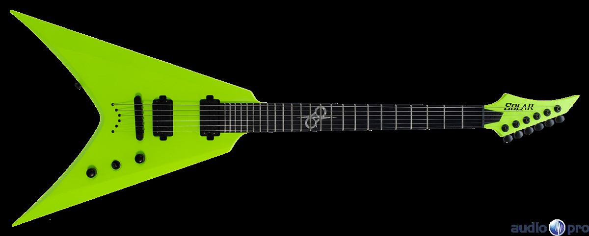 Solar Guitars A2.6LN - Lemon Neon Matte