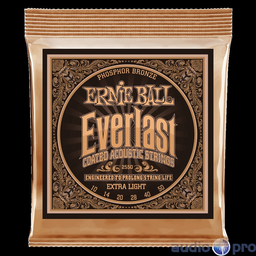 Ernie Ball Everlast Phosphor Bronze Extra Light Coated
