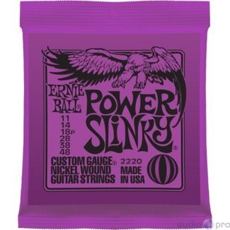 Ernie Ball 2220 Power Slinky Nickel Electric Guitar Strings