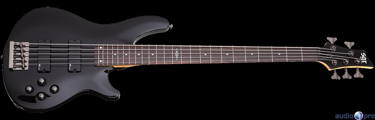 Schecter C-5 Bass by SGR Gloss Black