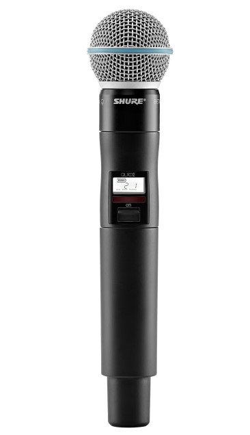Shure QLXD2/B58-H51 Handheld Transmitter with Beta 58A Capsule