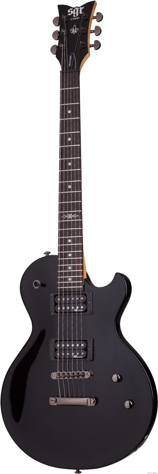 Schecter Solo-II SGR by Schecter Gloss Black