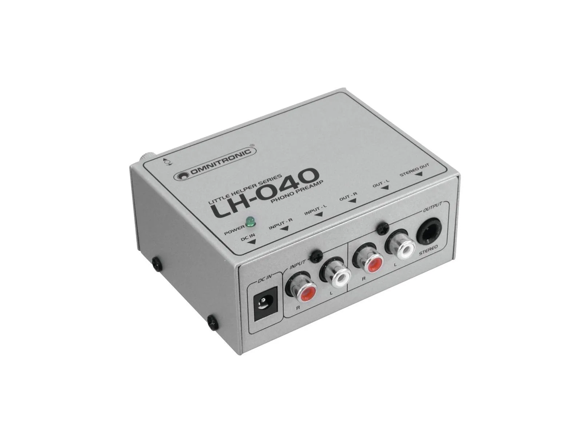 OMNITRONIC LH-040 Phono Preamp