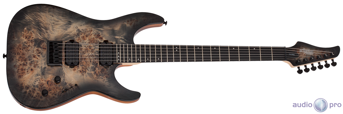 Schecter C-6 Pro Charcoal Burst
