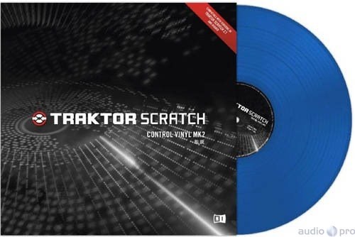 Native Instruments Traktor Scratch Control Vinyl MK2 Blue