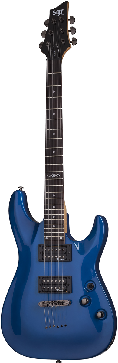 Schecter C-1 SGR by Schecter Electric Blue