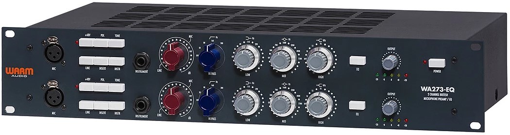 Warm Audio WA273-EQ Dual-Channel British Mic Preamplifier + EQ