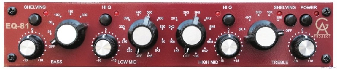 Golden Age Project EQ-81 Vintage-Style Equalizer