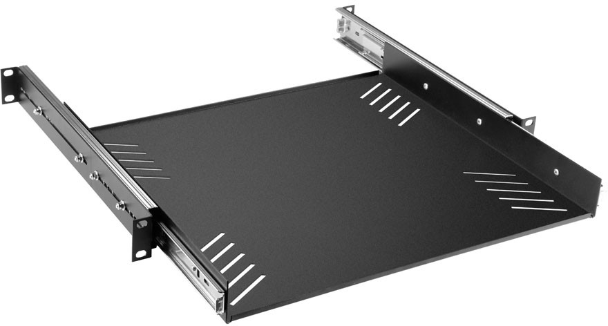Adam Hall 87556 19 in. Rack Cradle 1 U with Drawer Slides