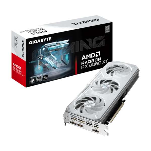 Gigabyte Radeon RX 9060 XT GAMING OC ICE 16G