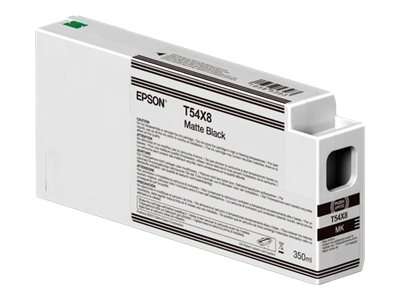 Epson 54X Matte Black Ink Cartridge, 350 ml