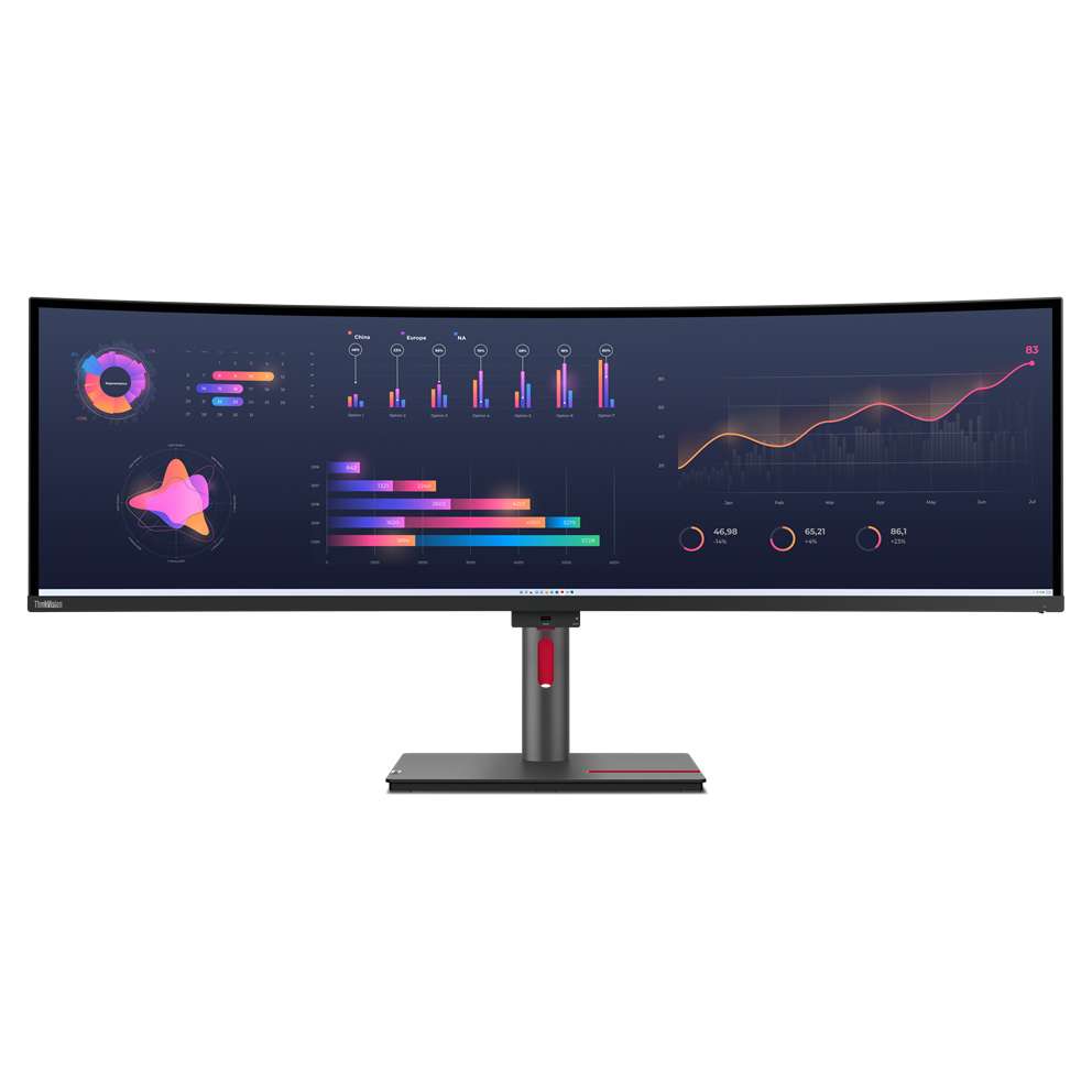 Lenovo ThinkVision P49w-30 49" Curved 5K DQHD Thunderbolt Monitor