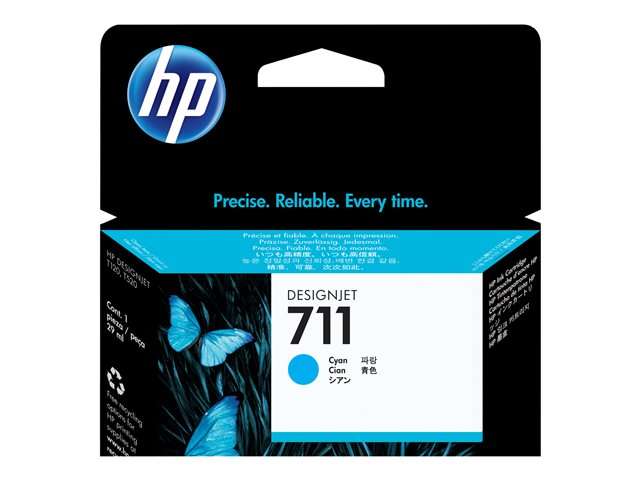 HP 711 29-ml Cyan DesignJet Ink Cartridge