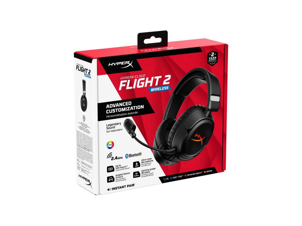 HyperX Cloud Flight 2 Wireless Gaming Headset