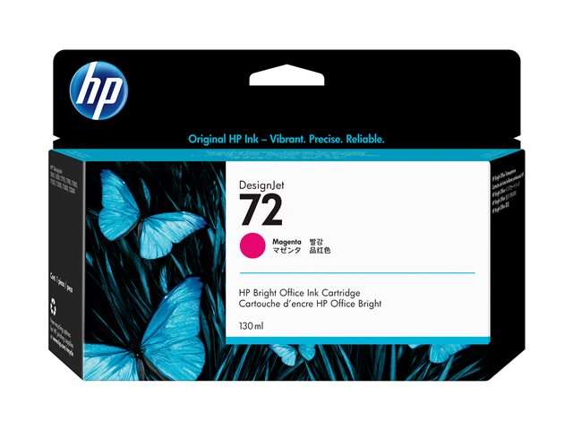 HP 72 130-ml Magenta DesignJet Ink Cartridge