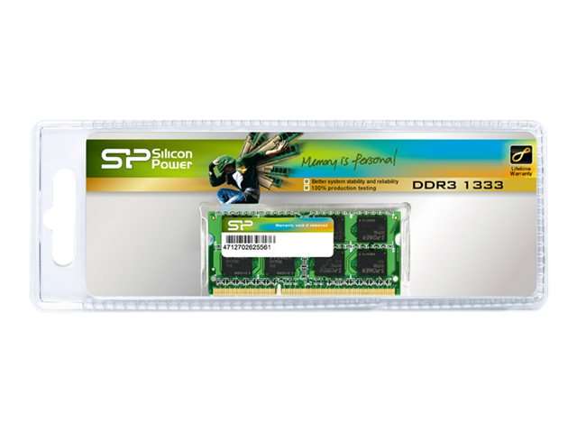 Silicon Power DDR3 SO-DIMM 4GB 1600MHz