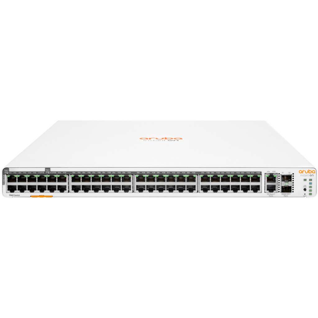 HPE Networking Instant On 1960 48G 2XGT 2SFP+ PoE Switch