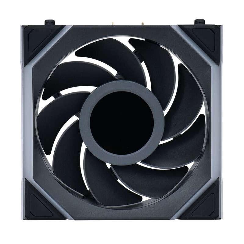 LIAN LI UNI FAN SL Wireless LCD 120 Reverse Blade Black Triple Pack