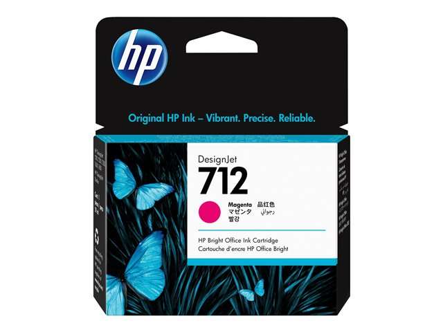 HP 712 29ml Magenta DesignJet Ink Cartridge
