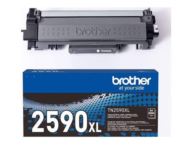 Brother TN-2590XL Black Toner Cartridge