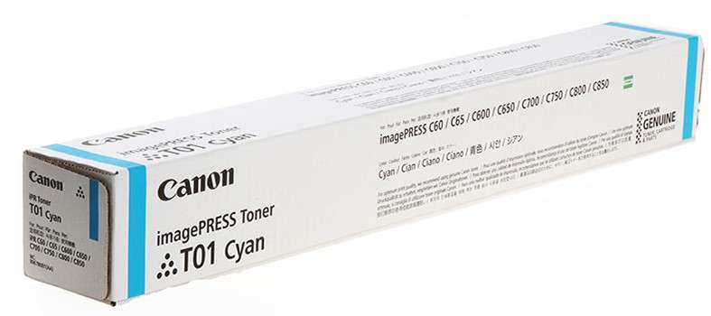 Canon T01 Cyan Toner Cartridge