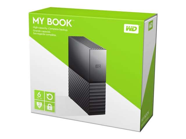 WESTERN DIGITAL My Book 6TB Desktop External Hard Drive