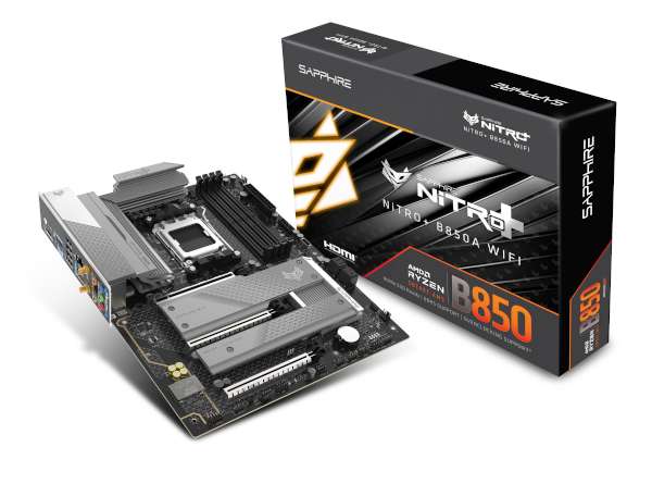 SAPPHIRE NITRO+ B850A WIFI 7