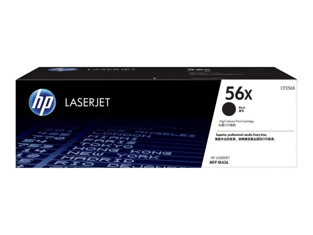 HP 56X High Yield Black Original LaserJet Toner Cartridge
