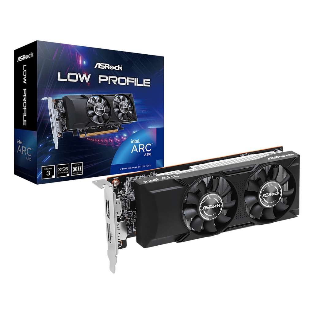 ASRock Intel Arc A310 Low Profile 4GB