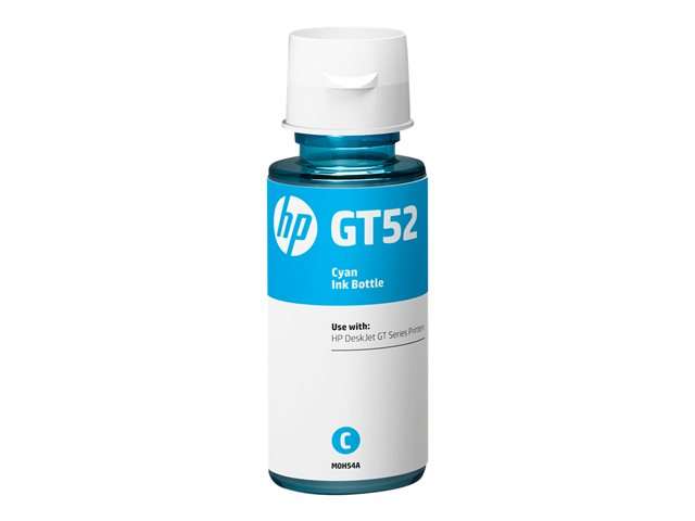 HP GT52 Cyan Original Ink Bottle