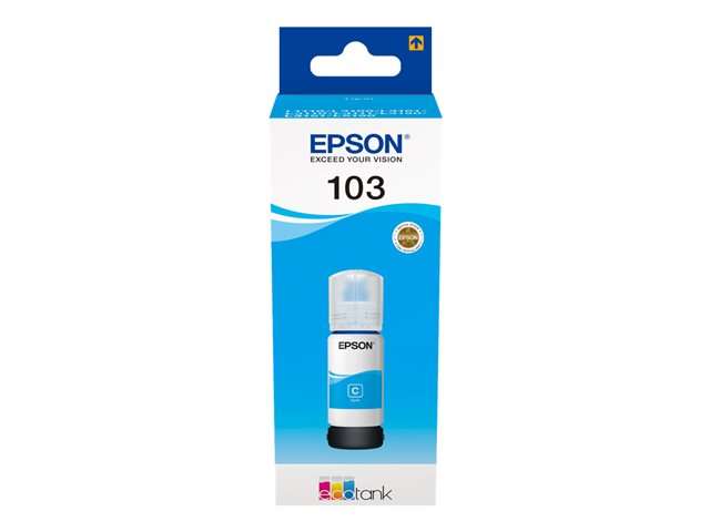 Epson 103 EcoTank Cyan ink bottle