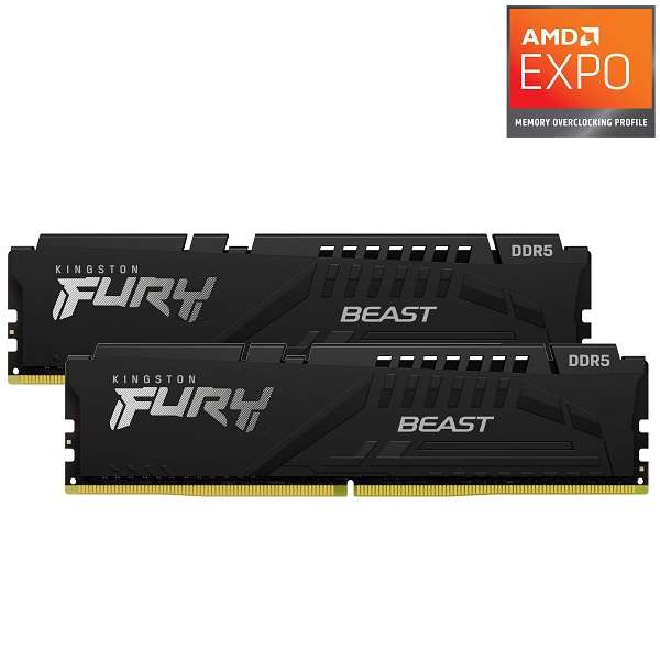 Kingston FURY Beast 32GB (2x16GB) DDR5-6000